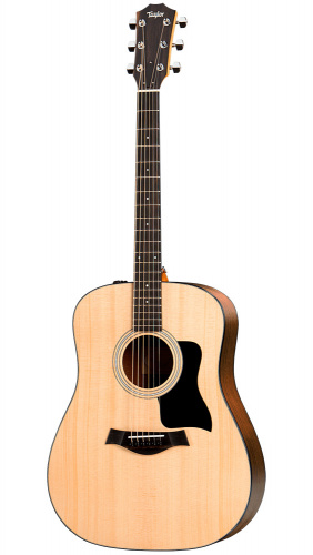 TAYLOR 110e 100 Series гитара электроакустическая, корпус орех, верхняя дека ель, форма корпуса дредноут, в комплекте мягкий чехол
