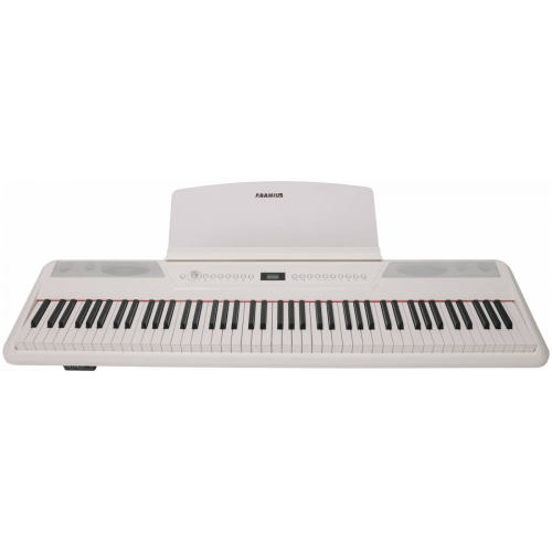ARAMIUS API-130 MWH пианино цифр. компактное, молоточковая мех., корпус пластик, цвет белый фото 2