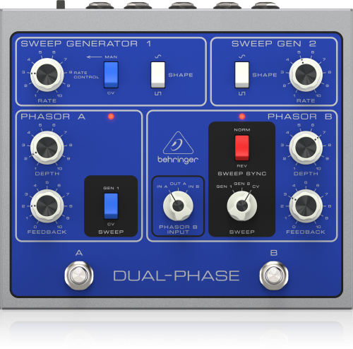 Behringer BI-PHASE Аутентичный фейзезер с двумя переключателями