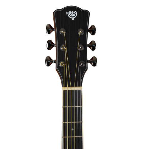 ROCKDALE Aurora D7 C NAT Gloss Акустическая гитара Форма корпуса Dreadnought с вырезом. Цвет натуральный. Глянцевое покрытие. Верхняя дека из ели. Ниж фото 7