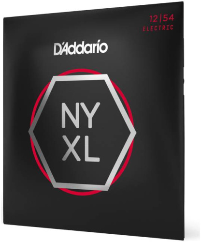 D'Addario NYXL1254 струны для электрогитары, никель, 12-54