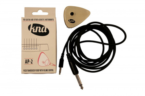 KNA AP-2 звукосниматель для акуст. гитары и других акуст. инструм, пассивный, разъем 1/4' джек