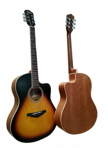 Sevillia IWC-39M SB гитара акустическая с вырезом. Мензура 650 мм. Цвет санберст