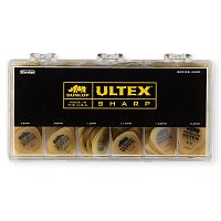 Dunlop Ultex Sharp Display 4330 коробка с медиаторами, 073, 088, 100, 114, 140, 200 по 36 шт