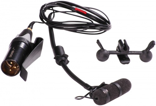 DPA VO4099S инструментальный микрофон на гусиной шее с креплением на саксофон разъем MicroDot (XLR адаптер в комплекте) фото 2