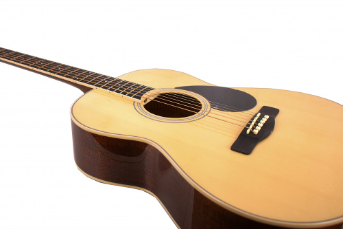 GREG BENNETT GA60/N акустическая гитара, уменьшенный корпус, цвет натуральный фото 2
