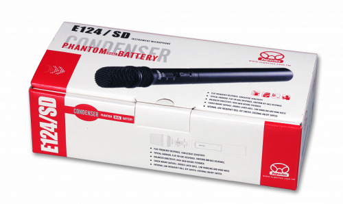 Superlux E124D-P инструментальный конденсаторный микрофон с кабелем XLR-моноджек в комплекте фото 4