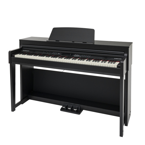 ROCKDALE Overture Rosewood цифровое пианино с фортепианными аккомпанементами, 88 клавиш, цвет палисандр фото 2