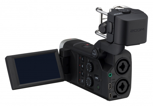 Zoom Q8 ручной HD видеорекордер, запись аудио 4 канала, сменные капсюли фото 3