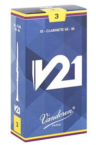 Vandoren CR803 трости для кларнета Bb, V21, №3, (упаковка 10 шт.)