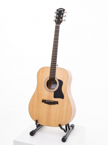 CASCHA Stage Series HH 2080 акустическая гитара формы дредноут (чехол в комплекте) фото 3
