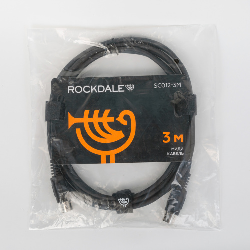 ROCKDALE SC012-3M миди кабель c пластиковыми разъемами (3м), 5 pin фото 7