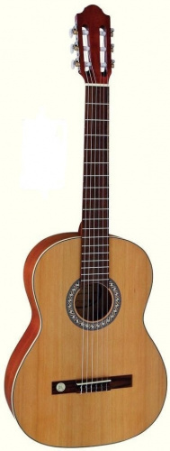 PRO ARTE GC 240 II гитара классическая, верхняя дека массив кедра, матовый лак