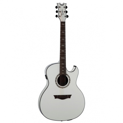 Dean EXULTRA CWH электроакустическая гитара с подкл. USB, актив.эл,EQ,тюнер,, цвет белый