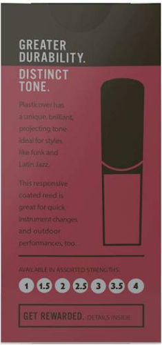 RICO Plasticover Alto Sax 2,0x5 (RRP05ASX200) Трости для альт саксофона 2 (5шт) фото 2
