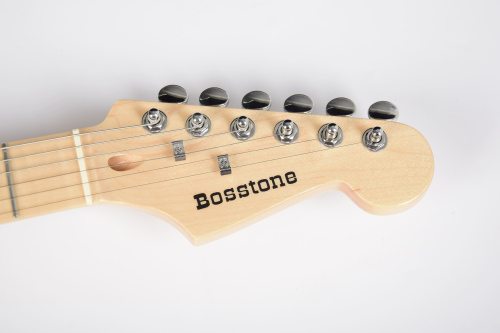 Bosstone SGP-03 CAR Гитара электрическая, 6 струн цвет красный фото 3