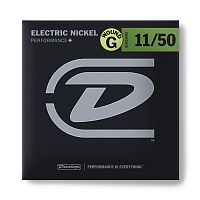 Dunlop Electric Nickel Performance+ DEN1150WG струны для электрогитары, WOUND G, никель 11-50