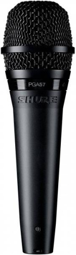 SHURE PGA57-XLR кардиоидный инструментальный микрофон c выключателем, с кабелем XLR -XLR