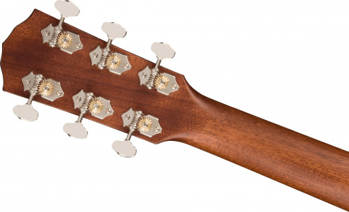 FENDER PD-220E Natural электроакустическая гитара, цвет натуральный, кейс в комплекте фото 4