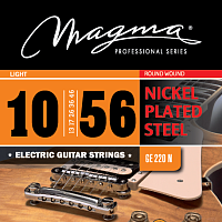 Magma Strings GE220N Струны для 7-струнной электрогитары 10-56, Серия: Nickel Plated Steel, Калибр: 10-13-17-26-36-46-56, Обмотка: круглая, никелирова