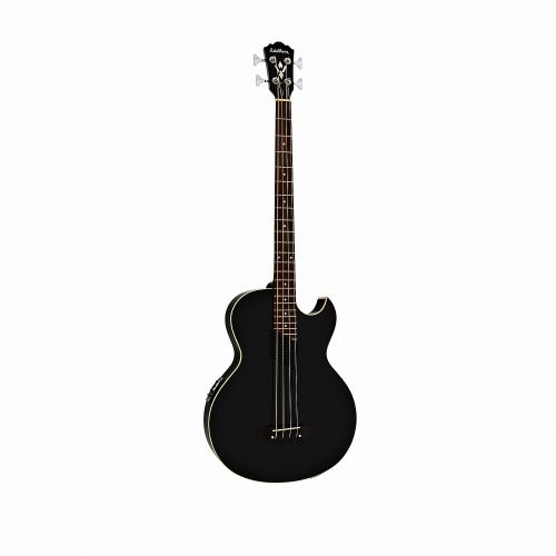 Washburn AB10B электроакустическая бас-гитара, цвет-чёрный
