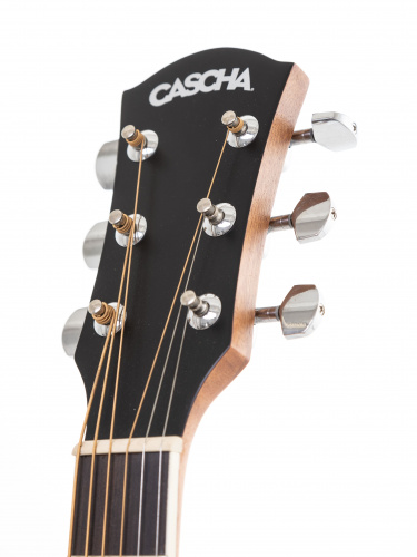 CASCHA Stage Series HH 2080 акустическая гитара формы дредноут (чехол в комплекте) фото 5