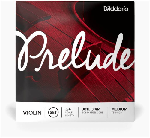 D'ADDARIO J810 3/4 M Струны для скрипки фото 2