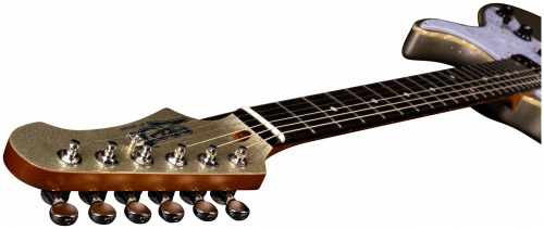JET JS-500 SLS электрогитара, Stratocaster, корпус липа, 24 лада, HH, 1V1T, tremolo, цвет SLS фото 3