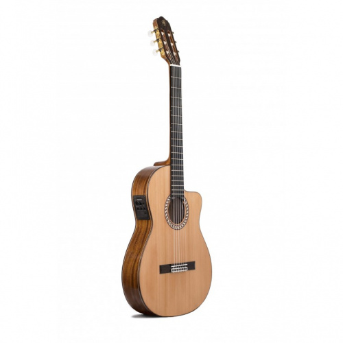 PRUDENCIO SAEZ 4-CW (56) Cedar Top гитара классическая электроакустическая с вырезом