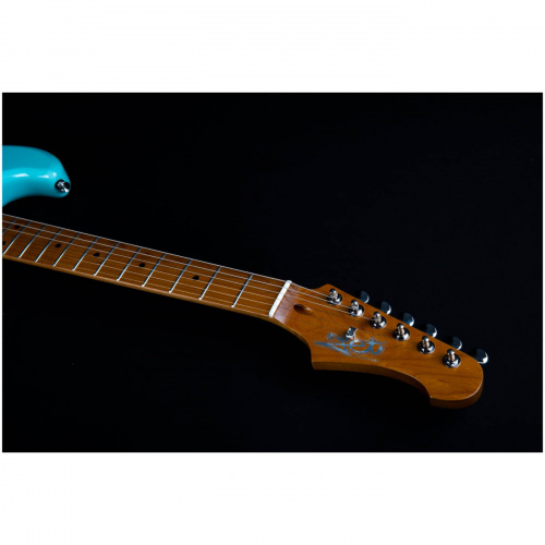 JET JS-300 BL электрогитара, Stratocaster, корпус липа, 22 лада,SSS, tremolo, цвет Sonic blue фото 10
