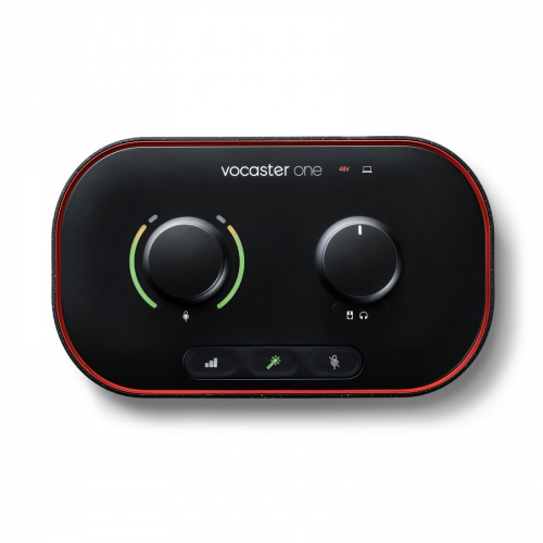Focusrite Vocaster One Studio Podcast Set комплект (Vocaster One, наушники, микрофон, ПО, микрофон фото 3