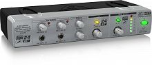 Behringer MIX800 Караоке-процессор для работы с источником стереосигнала (2 микрофонных входа, функция подавления вокала в фонограмме, процессор эффек