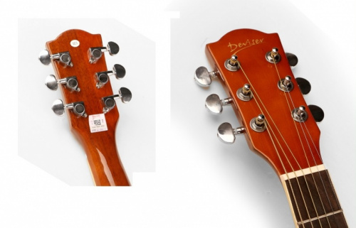 Deviser L-806 N Гитара акустическая с вырезом, верхняя дека ель, обечайка и нижняя дека тополь, гриф фото 6