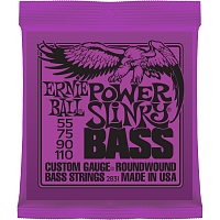 Ernie Ball 2831 струны для бас-гитары Nickel Wound Bass Power Slinky (55-75-90-110)