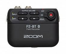 Zoom F2-BT/B полевой стереорекордер Bluetooth чёрный цвет