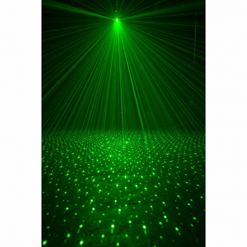 American DJ Galaxian Royale зеленый лазер мощностью 30мВт+фиолетовый лазер мощностью 200мВт, свыше 5 фото 5