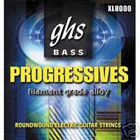 GHS STRINGS XL8000 PROGRESSIVES набор струн для бас-гитары, 035-095
