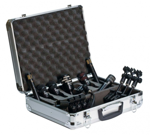 Audix DP7 Комплект из 7 микрофонов для ударных: i5, D6, D4, 2 x D2S, 2 x ADX51, кейс