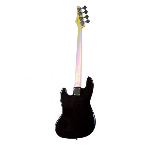 REDHILL JB400/BK бас-гитара 4-стр., J+J, 864 мм, корпус ясень, гриф клен, цвет черный фото 5