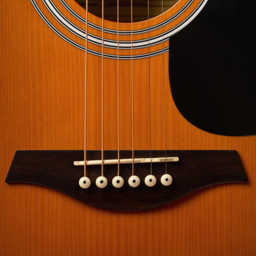 ROCKDALE Aurora D6 C SB Satin акустическая гитара, дредноут с вырезом, цвет санберст, сатиновое покрытие фото 7