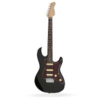 Sire S3 BK электрогитара, форма Stratocaster, HSS, цвет черный