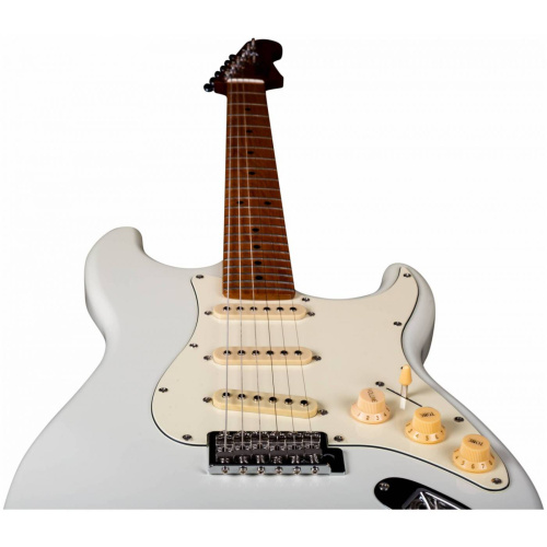 JET JS-300 OW электрогитара, Stratocaster, корпус липа, 22 лада,SSS, tremolo, цвет Olympic White фото 5