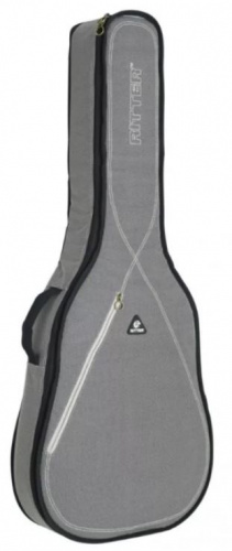 Ritter RGS3-D/SGL Чехол для акустической гитары, защитное уплотнение 10мм+5мм, цвет стальной SGL