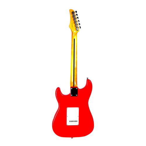 REDHILL STM300/RD эл.гитара, Stratocaster, 1V/2T/3P, S-S-H, ольха/клен+палисандр, цвет красный фото 5