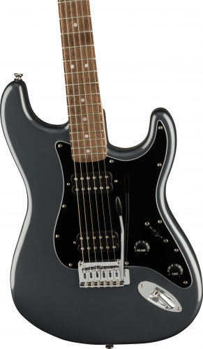 FENDER SQUIER Affinity Stratocaster HH LRL CFM электрогитара, цвет серый металлик фото 6