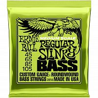 ERNIE BALL 2856 струны для бас-гитары Regular Slinky Nckl Wnd Medium Scale (45-105)