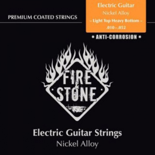 FIRE&STONE Electric Guitar Nickel Alloy Light Top/Heavy Bottom 10-52 Coated струны для электрогитары (673230)