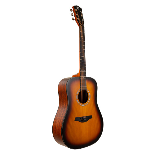 ROCKDALE Aurora D5 SB Satin акустическая гитара, дредноут, цвет санберст, сатиновое покрытие фото 2