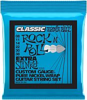 Ernie Ball 2255 струны для эл.гитары Classic Pure Nickel Extra Slinky (8-11-14-22w-30-38)