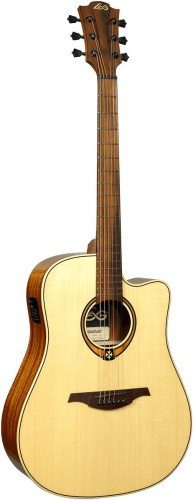 LAG T-88D CE Электроакустическая гитара, Дредноут с вырезом